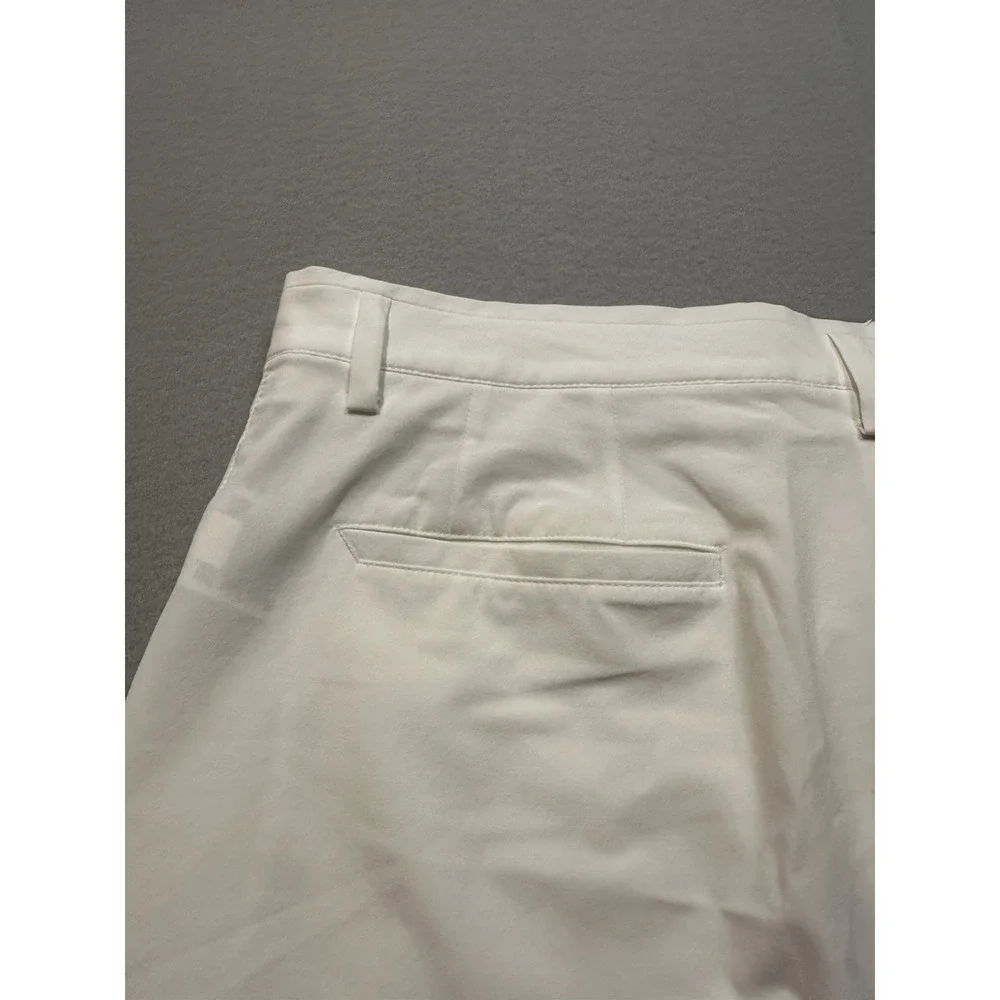 Nike Golf Dri Fit Shorts Mens 35 Off White Performance Stretch Standard Fit